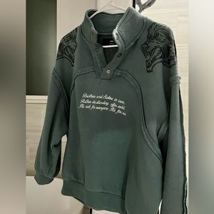 Darc Sport Women’s Green pullover Small hoodie